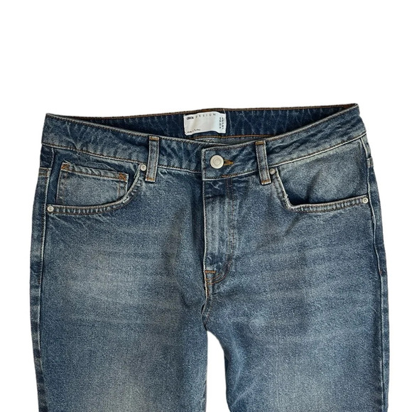 MJ183 Men’s ASOS Design Brand Athletic Tapered Leg Denim Jeans 32x30 - Picture 3 of 6